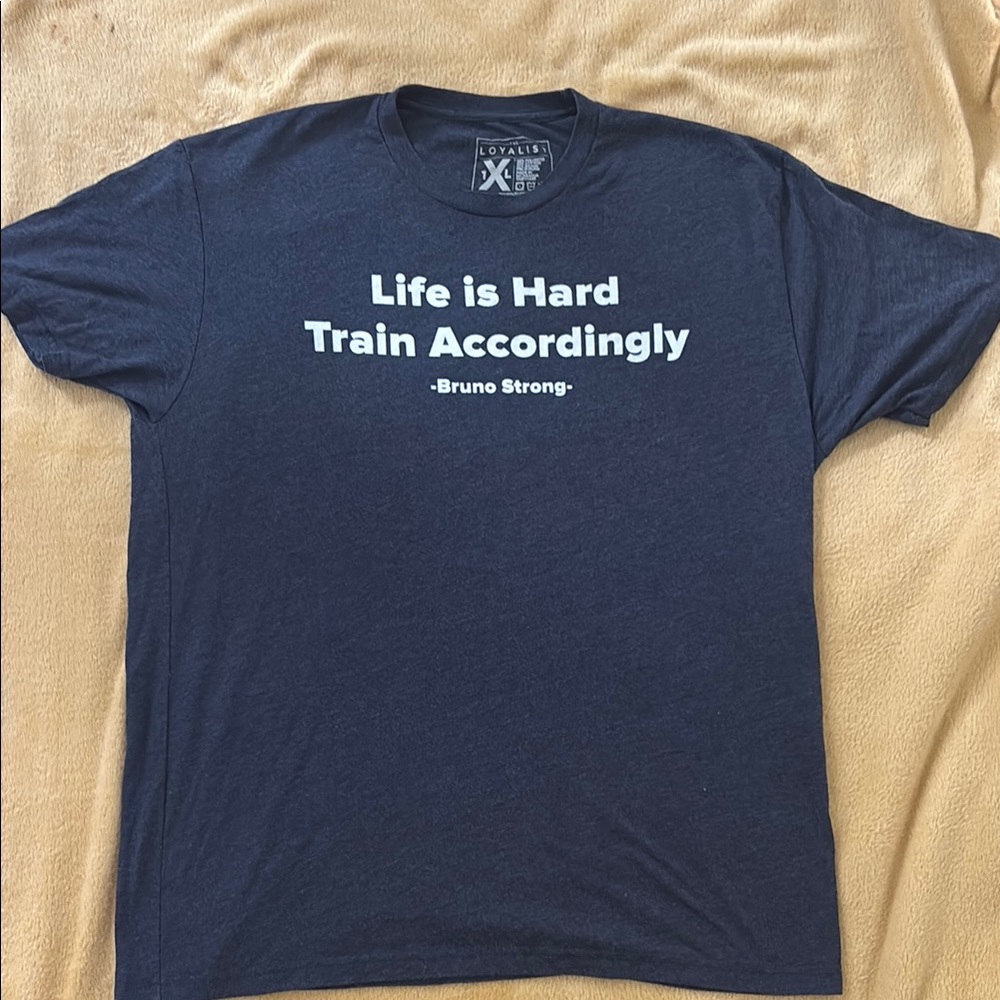 The Loyalist Bruno Strong Navy Blue Men's T-Shirt XL